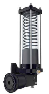 piston pump / for grease / spring / pneumatic