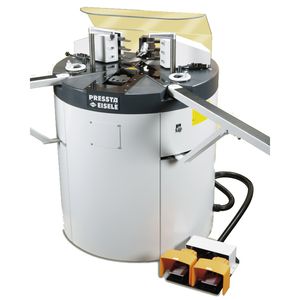 aluminum profile corner crimping machine / semi-automatic / foot-operated