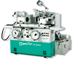 external cylindrical grinding machine / for metal sheets / PLC-controlled / hydraulic