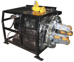 hydraulic chamfering machine / for pipe ends / high-speed