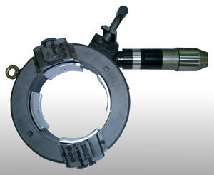 manually-controlled cutting machine / beveling / for pipe ends