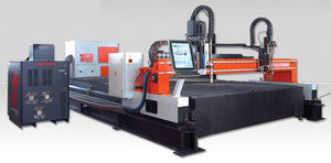 steel cutting machine / flame / CNC