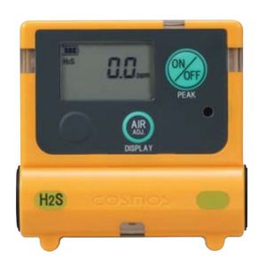 hydrogen sulfide detector / gas concentration / diffusion / personal
