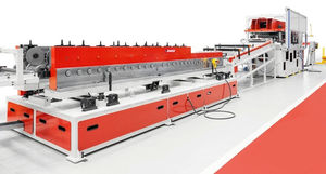 cable channel roll forming line / punching / cutting