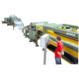 metal cut-to-length cutting line / CNC / coil-fed