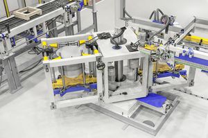 automatic stacking machine / disc / for cutting applications / sheet