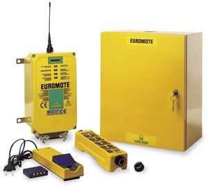 radio remote control / with buttons / for lifting equipment