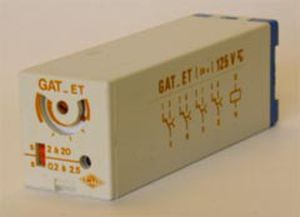 electronic time relay / DIN rail mounted