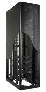 storage cabinet / network / rack-mount / metal