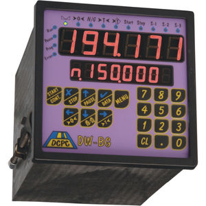 LED display weight indicator / panel-mount / multifunction / precision
