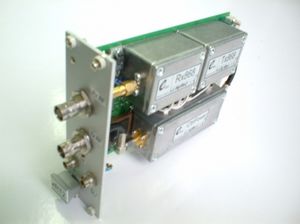 ASK transceiver module / data transmission / 3U / 24 VDC