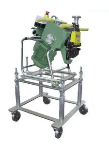 electric chamfering machine / hand-held / sheet metal / weld preparation