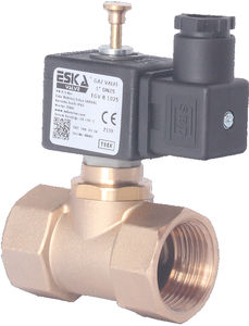 direct-operated solenoid valve / 2/2 / NO / gas