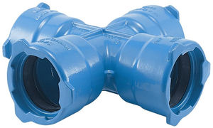 weld fitting / cross / cast iron