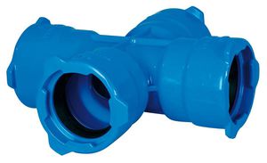 weld fitting / cross / cast iron