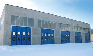 folding doors / hangar / industrial