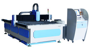 stainless steel cutting machine / fiber laser / sheet metal / CNC