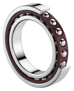 ball bearing / single-row / steel / high-precision