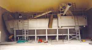 compact sewage treatment plant
