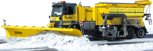 snow plow vehicle / diesel
