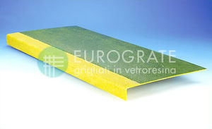 anti-slip floor covering / FRP / fiberglass / laminate
