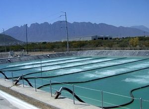 floating aerator / for wastewater treatment
