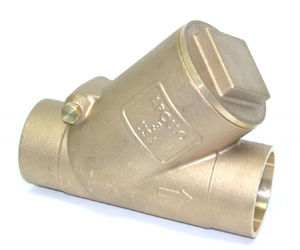 liquid filter / strainer / Y / bronze