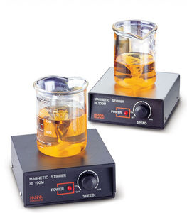 magnetic laboratory agitator / digital / for beakers / compact