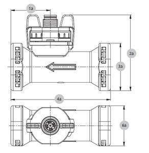 vortex flow meter / for liquids / high-accuracy / in-line