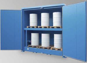 metal intermodal container / storage / multi-level
