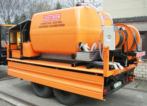 sewer cleaner truck