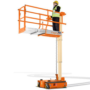 work platform / mobile / for personnel / vertical