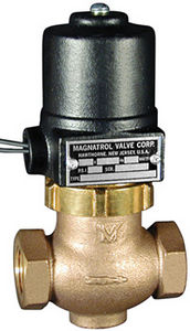pilot-operated solenoid valve / 2-way / NC / air