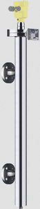 TDR-guided wave radar level sensor / for liquids / stainless steel / for vessels