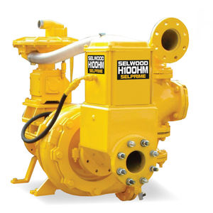 wastewater pump / diesel engine / self-priming / impeller
