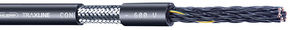 optical data cable / insulated / shielded / flame-retardant