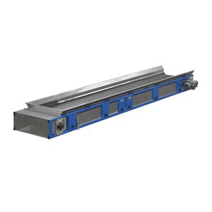 belt conveyor / for the recycling industry / for waste / compact