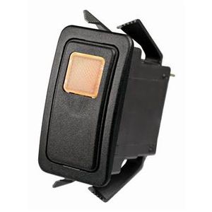 rocker switch / single-pole / LED-illuminated / LED
