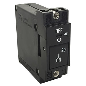 hydraulic-magnetic circuit breaker / multi-pole / compact