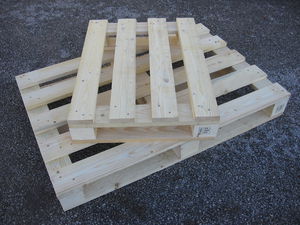 wooden pallet / EUR / industrial