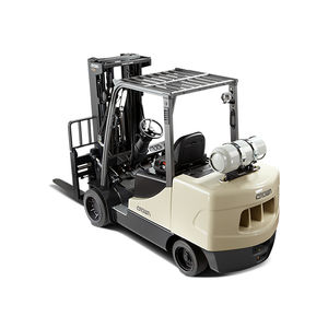 LPG forklift / ride-on / indoor / exterior