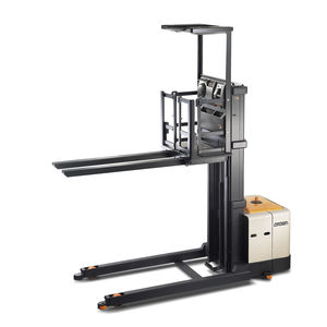 electric order-picker / vertical / high-level