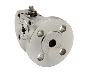 ball valve / petroleum / for water / flange