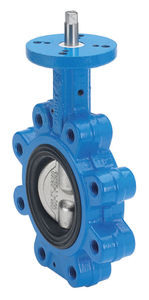 butterfly valve / for liquid food products and beverages / lug type