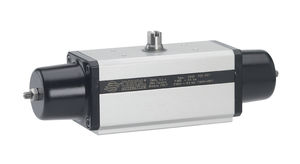 pneumatic valve actuator / rotary / spring-return / aluminum