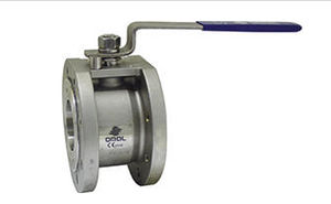 floating ball valve / manual / for water / wafer