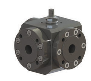 floating ball valve / lever / for water / carbon steel