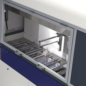 ultrasonic cleaning machine / automated / for glass / for medical applications