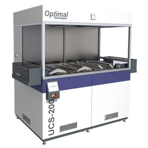 ophthalmic lense cleaning machine / ultrasonic / automatic / for medical applications