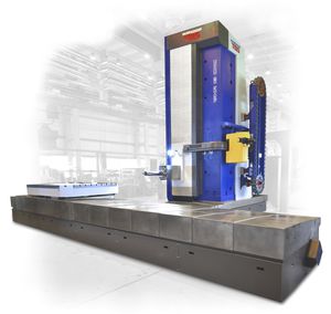 CNC boring mill / horizontal / 6-axis